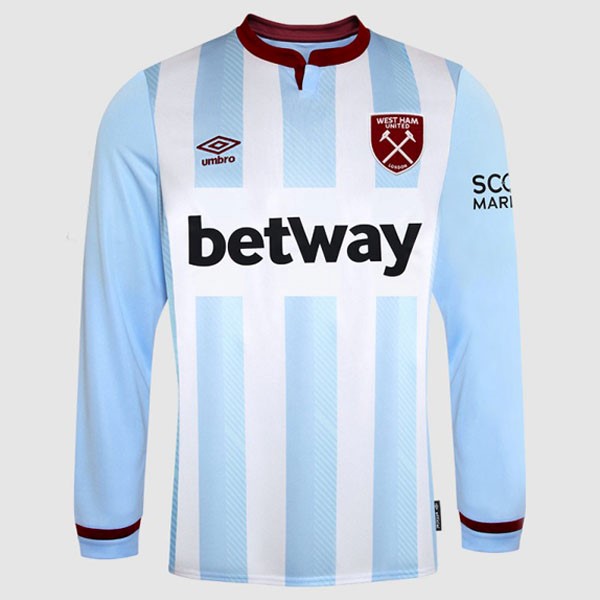 Tailandia Camiseta West Ham United 2nd ML 2021-2022